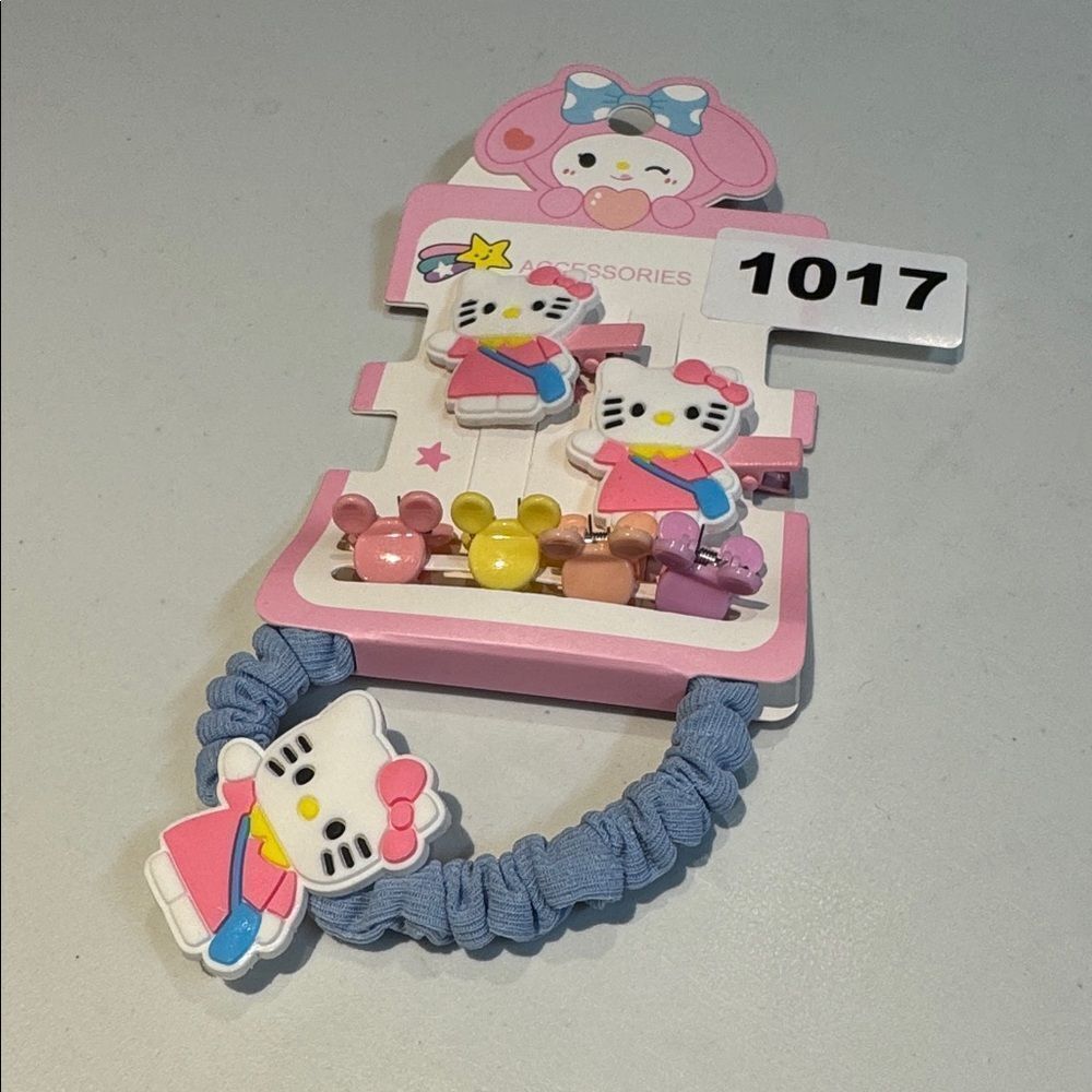 1017 Hello Kitty Hair Set